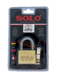 กุญแจโซโล SOLO รุ่น4507 SQ ขนาด40-50mm (สั้น/ยาว) กุญแจ กุญแจสั้น กุญแจยาว