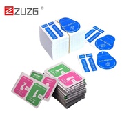 1PCS/100PCS (2 in 1) Wet & Dry Wipes + Dust Absorber Sticker Tempered Glass Screen Cleaning Tool Pro