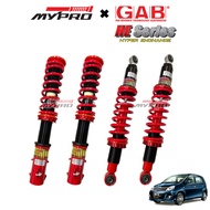 🔥Adjustable Perodua 🇯🇵VIVA🇯🇵 GAB HE Hi Lo Body shift Adjustable Absorber / Suspension