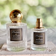 Screw Bottle 30ml50ml Golden Ball Perfume Bottle Perfume Sub-bottling Glass Spray Bottle Perfume Spr