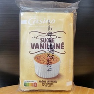 CASINO - 7.5gr x 10 packs - VANILLIA Sugar / FRANCE / Sugar with Vanilla Extract