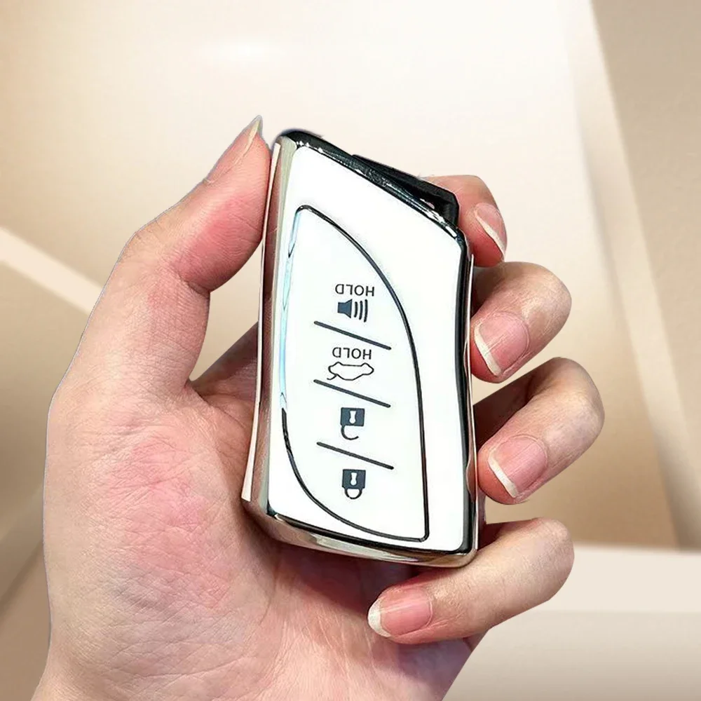 TPU Car Flip Folding Key Case Cover Shell Fob For Lexus ES250 ES300h ES350 GX550 LC500 LC500h LS500 
