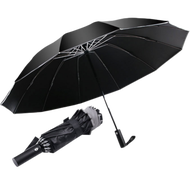 高雄 附發票(加大125cm加厚)自動開合傘 鋁合金 抗UV 抗強風 反向傘 自動雨傘 自動傘 遮陽 折疊 雨傘 抗UV(有膠)抗強風自動開合傘 顏色隨機