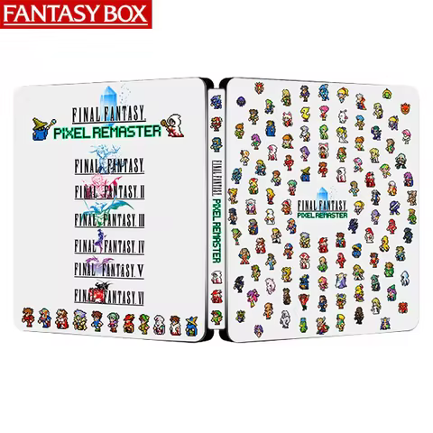 Final Fantasy Pixel Remaster Edition Steelcase ONi Fantasy Box (Game disc not included)