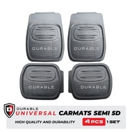 Hyundai H-1 I10 Car Carpet Rubber PVC Car Mat 4Pcs Semi Bowl Durable