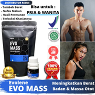 COD EVO MASS L-MEN . PAKET SUPER- Kapsul Suplemen Penambah Massa Otot Tinggi Whey Protein -TOP BRAND