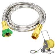 Male to Female Leader Hose for Hoses Reel - 5ft Leakproof Free Garden Hosefor Outdoor Garden Car Pet