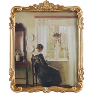 Vintage Picure Frames 8x10 Antique Victorian Gold Bronze Picture Frames for Tabletop and Wall Mount 
