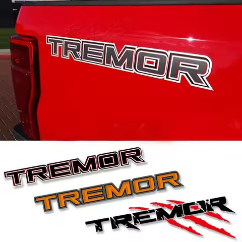 Pair Off Road Style Scratches Decals Bedside Truck Sticker Vinyl Wrap for Ford F-150 Tremor Ranger R