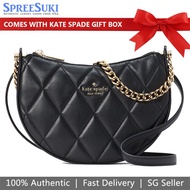 Kate Spade Handbag In Gift Box Crossbody Bag Carey Zip Top Crossbody Black # KC495