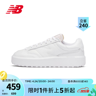 NEW BALANCE NB官方男鞋女鞋CT302系列增高休闲板鞋 白色 CT302LA 37(脚长22.5cm)