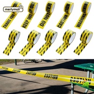 MERLYMALL Warning Tape, DO NOT ENTER Black Character Caution Signs Adhesive Tape, Tool Halloween Orn