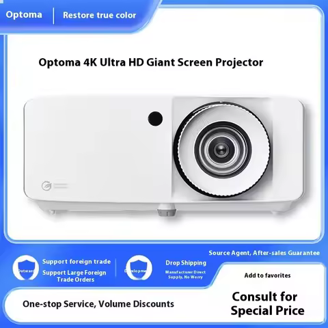 4K Projector Optoma UHZ616 - Ultra HD Resolution 3840x2160, Home Theater 3D Projector, Video Home Pr
