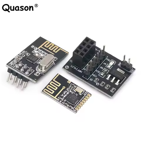 NRF24L01+ 2.4G wireless data transmission module 2.4GHz NRF24L01 upgrade version NRF24L01+PA+LNA 100