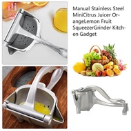 Stainless Steel Manual Fruit Juicer Manual Juicer Machine Orange Simple Extractor Tool