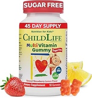 CHILDLIFE ESSENTIALS Multivitamin Gummies for Kids - Children's Vitamins, Kids Multivitamins with DH