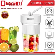DESSINI ITALY 350mL USB Rechargeable Portable Bottle Juicer Blender Chopper Grinder Mixer Smoothie /