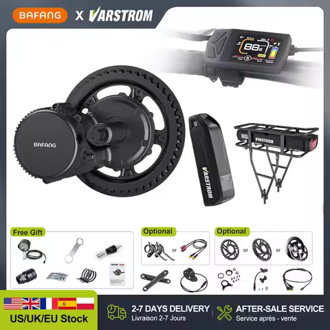 Bafang 750W BBS02B Mid Drive Motor Kits BBS02 Electric Bike Conversion kits 48V Ebike Engine M315 20