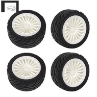 4Pcs Rubber Tires Tyre Wheel for SG1603 SG1604  1603  UD1601 UD1602 UD1603 UD1604 1/16 RC Car Upgrad