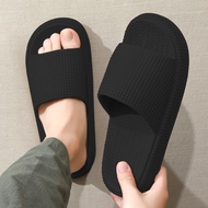 MUJI ญี่ปุ่น MUJ รองเท้าแตะผู้ชายฤดูร้อน 2024 บ้านใหม่กลางแจ้งสวมใส่กันลื่นกลิ่น Eva อาบน้ำ