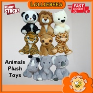 Animal Doll Plush Toy Koala Tiger Lion Panda Bear Elephant sloth Rhino Giraffe Haiwan Harimau Singa 
