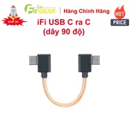 Genuine USB C to C iFi OTG Cable (90 degrees) - FG2