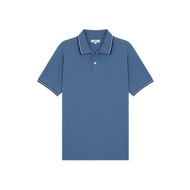 ☬✢ HOT★AIIZ (เอ ทู แซด) - เสื้อโปโลผู้ชาย ปกลาย ผ้าปิเก้ Mens Tipping Polo Shirt