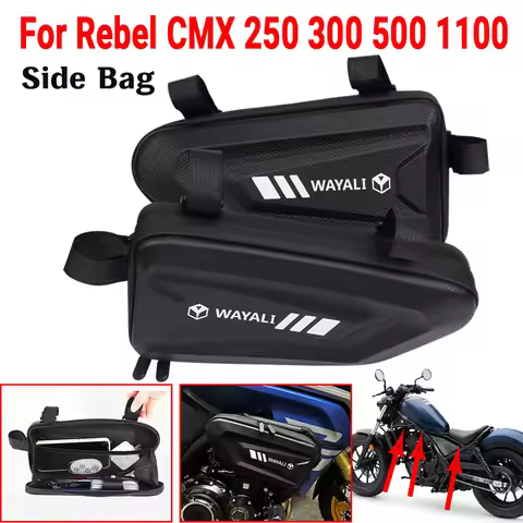 Tool Bags For HONDA Rebel CMX 250 300 500 CM CM300 CM500 CMX1100 CMX 1100 Rebel 1100 Motorcycle Side