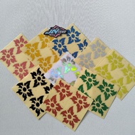 Flower Cutting Sticker Flower Sticker