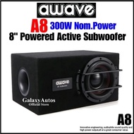 Awave 8" Powered Active Subwoofer A8 Nom Power 300W