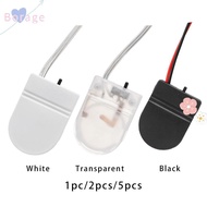 BORRAONE 1/2/5pcs CR2032  Cover 3 Colors 3V Plastic Battery Socket Holder