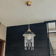 Lampu Gantung Hias Rumbai Kristal Akrilik