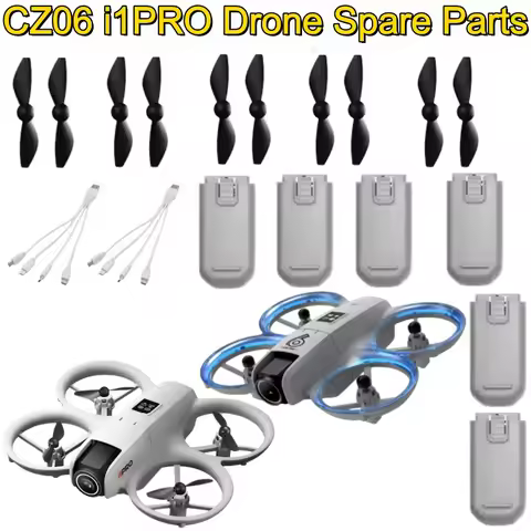 CZ06 I1PRO RC Drone Battery 3.7V 1800mAh Battery For CZ06 Drone Quadcopter USB Line Propeller for CZ