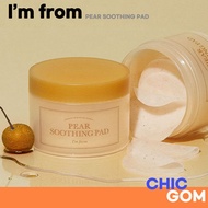 【I'm from】Pear Soothing Pad-60EA// chicgom