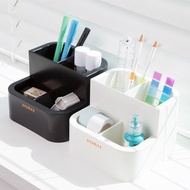 韓國原裝 SYSMAX 希思美 四格收納筆筒(黑)(象牙白)