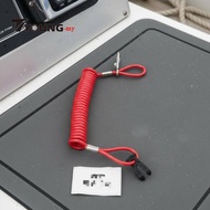 [Available] Outboard Motor Kill Switch Lanyard Universal Fit Outboard Motor Stop Switch Waterproof B