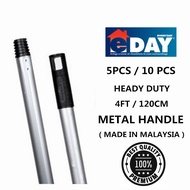 EDAY 4ft / 120cm Heavy Duty Broom Metal Handle ( Batang Penyapu Besi ) 扫把柄 / 扫把铁柄 / 扫把棍 / Broom Hand