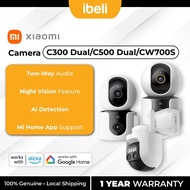 Xiaomi Smart Dual Cam CCTV C300 | C500 Indoor | CW700S Outdoor Intelligent Monitoring Precision Clar