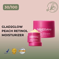 Glad2Glow Peach Retinol Moisturizer 30gr | 100gr