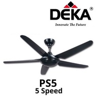 *Authorized Dealer* Deka Ceiling Fan Model P5S 5 speed/F5X 4 speed