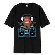 2025 gift for friends waffle shirt Domo Kun DJ Domo T Shirts Men Cotton Humorous T-Shirts Crewneck T