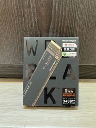 🔥🌟全新現貨🌟🔥Western Digital Black SN750 NVMe SSD 2TB (Without Heatsink) WDS200T3X0C