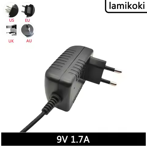 100-240V To DC 9V 1.7A Universal Power Adapter 5.5*2.1/2.5mm EU US AU UK Supply Charger For LED Stri