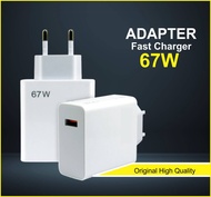 Kepala Charger 67W Pengisian Daya Cepat / Adaptor Fast Charging Best Quality
