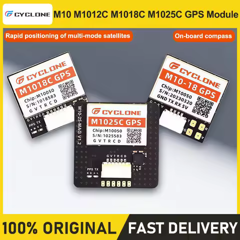 CYCLONE M10 GPS Module M1012C/M1018C/M1025C Integrated Compass 10th Generation For RC Racing FPV Dro
