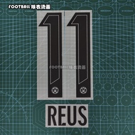Bộ Sưu Tập Áo Bóng Đá Dortmund 24-25 Home/Cup Version in Chữ Số Cầu Thủ 11 Reus DIY Chuyển Nhiệt in