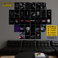 Poster Dinding Kamar black aesthetic / Hiasan Dinding / Poster black / Poster kamar / Hiasan kamar