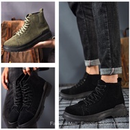 British Style Fashion High Top Martin Boots Short Boots Tooling Shoes Men's Shoes