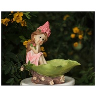 Garden Ornaments Flower Fairy Courtyard Decoration Landscaping Outdoor Terrace Balcony Decoration Co