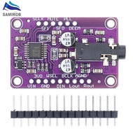 SAMIROB UDA1334A DAC Module UDA1334 I2S DAC Audio Stereo Decoder Module Board